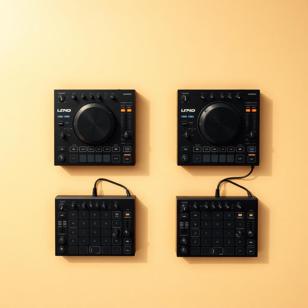 Pioneer DDJ‑FLX10 · Denon DJ Prime 4+
